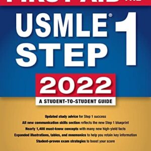 First Aid for the USMLE Step 1 2022, Thirty Second Edition 32nd Edition